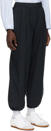 ATON Navy Kyoto Tsurizome Trousers