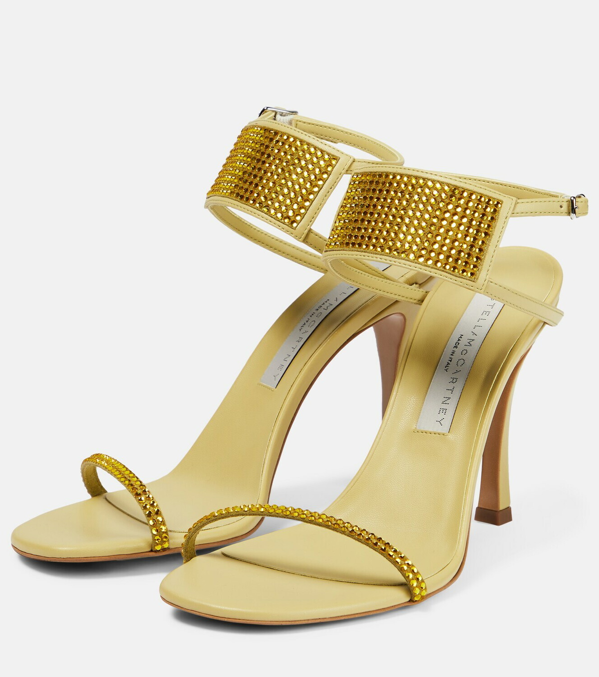 Stella McCartney - Stella 100 crystal-embellished sandals Stella