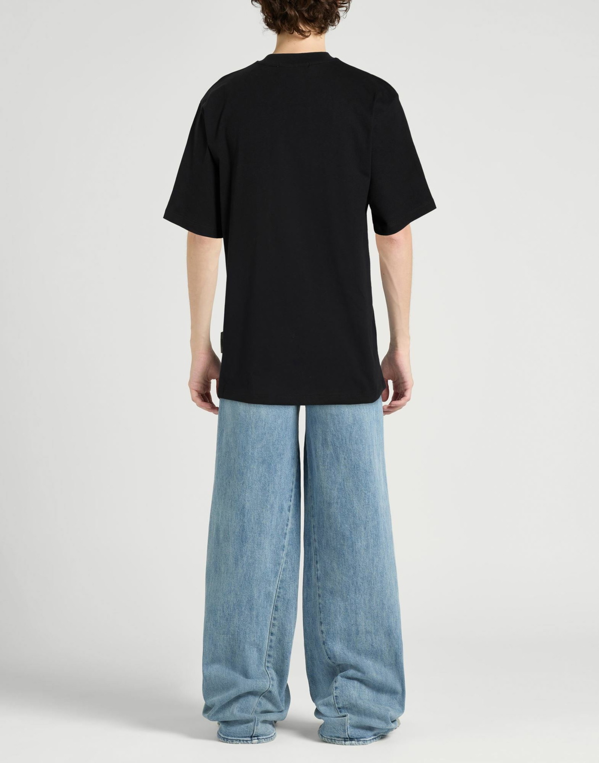 Msgm Mens T-shirt in Black
