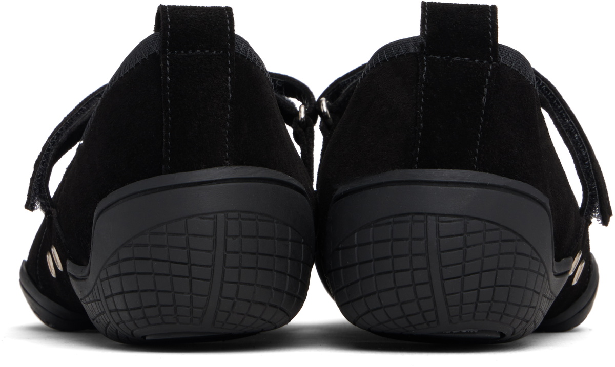 Nicole Saldaña Black Sophie Ballerina Flats