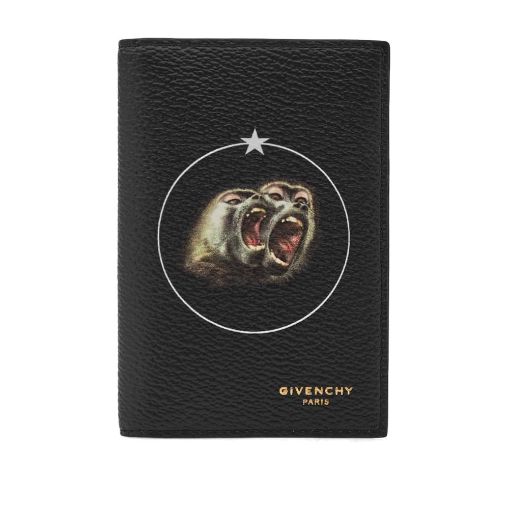 Givenchy Monkey Brothers Credit Card Wallet