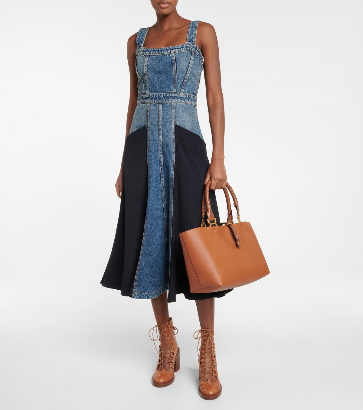【CHLOE】MARCIE SMALL TOTE BAG Chloe - Marcie Small leather tote bag Chloe
