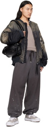 Maison MIHARA YASUHIRO Gray Painted Sweatpants