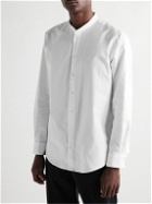 Richard James - Greenwich Grandad-Collar Cotton Shirt - White