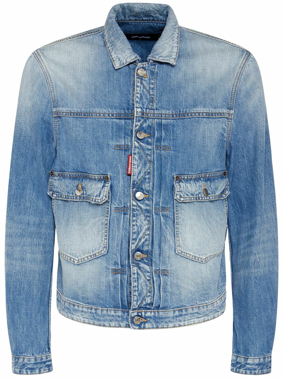 ジャケット・アウター DSQUARED2 CLASSIC JEAN JACKET 4 Dsquared2 - Dan Denim jacket Denim - The Corner