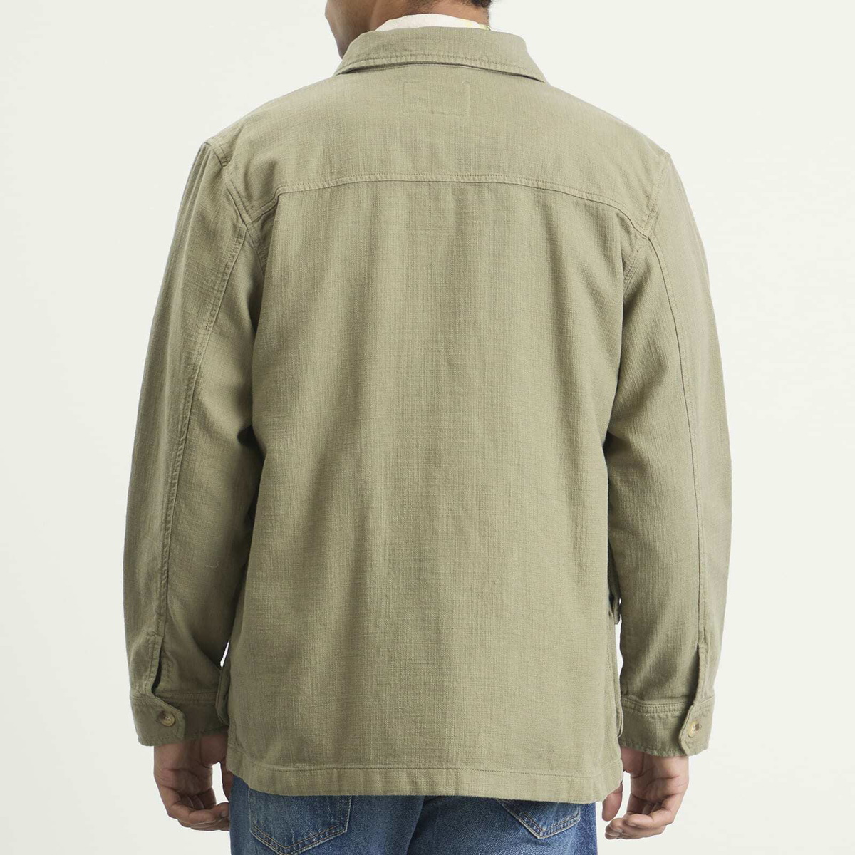 Kestin Men's Tyndrum Slub Field Jacket in Military