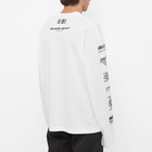 VTMNTS Men's Long Sleeve Rights Reserved T-Shirt in White