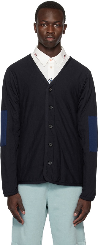 Photo: PS by Paul Smith Navy Quilted Jacket