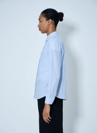 Saint Laurent Striped Cotton Poplin Shirt