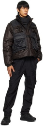 F/CE.® Black Layered Puffer Jacket & Vest