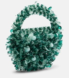 Clio Peppiatt Sirena beaded tote bag