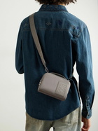 LOEWE - Mini Logo-Debossed Leather Messenger Bag