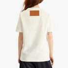 Jil Sander+ Women's Back Patch T-Shirt in Porcelain