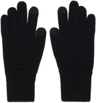 rag & bone Black Addison Tech Gloves