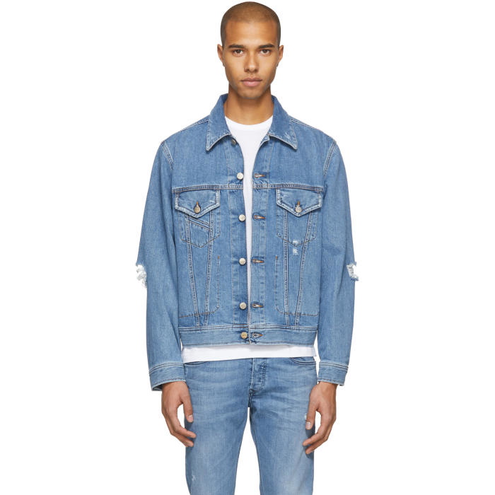 Photo: Diesel Blue Denim D-Robin Jacket