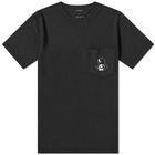 Fucking Awesome Men's Protection Pocket T-Shirt in Black