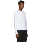 Moncler White Logo Patch Sweatshirt