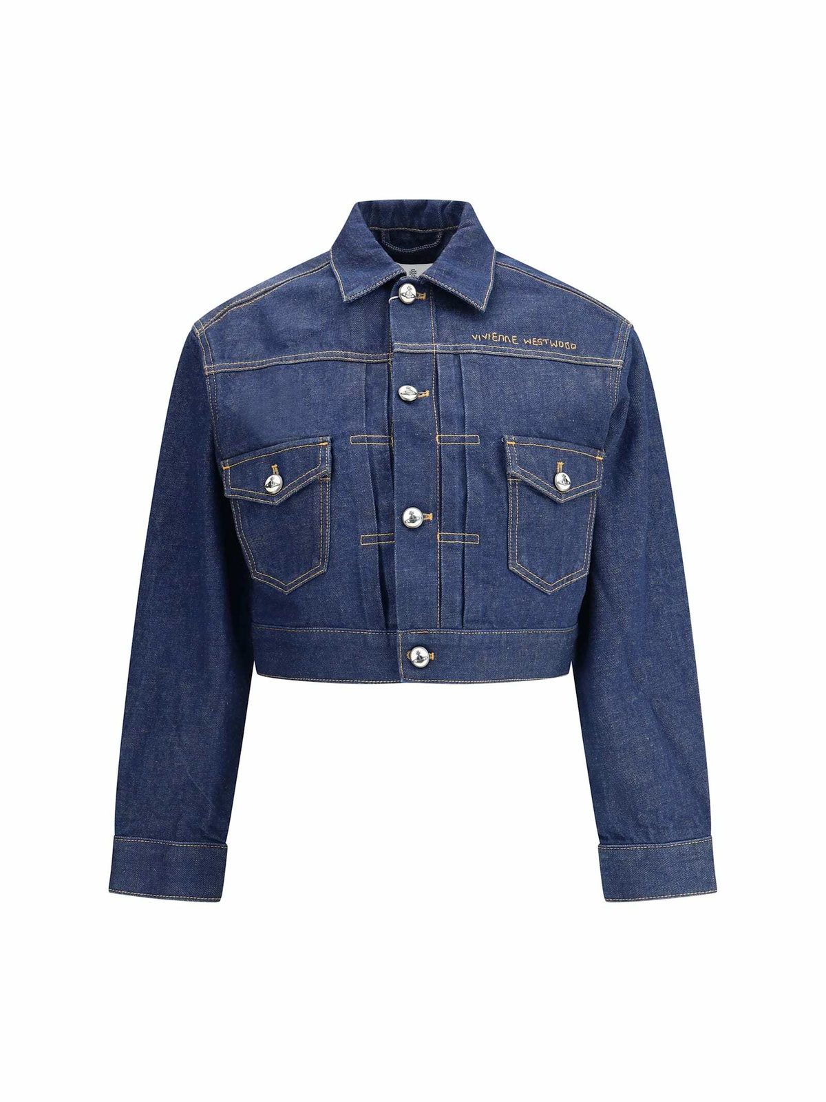 【Vivienne Westwood】Drunken ジャケット ネイビーブルー Drunken Tailored virgin wool jacket in blue - Vivienne