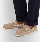 Sperry - Authentic Original Leather Boat Shoes - Men - Stone