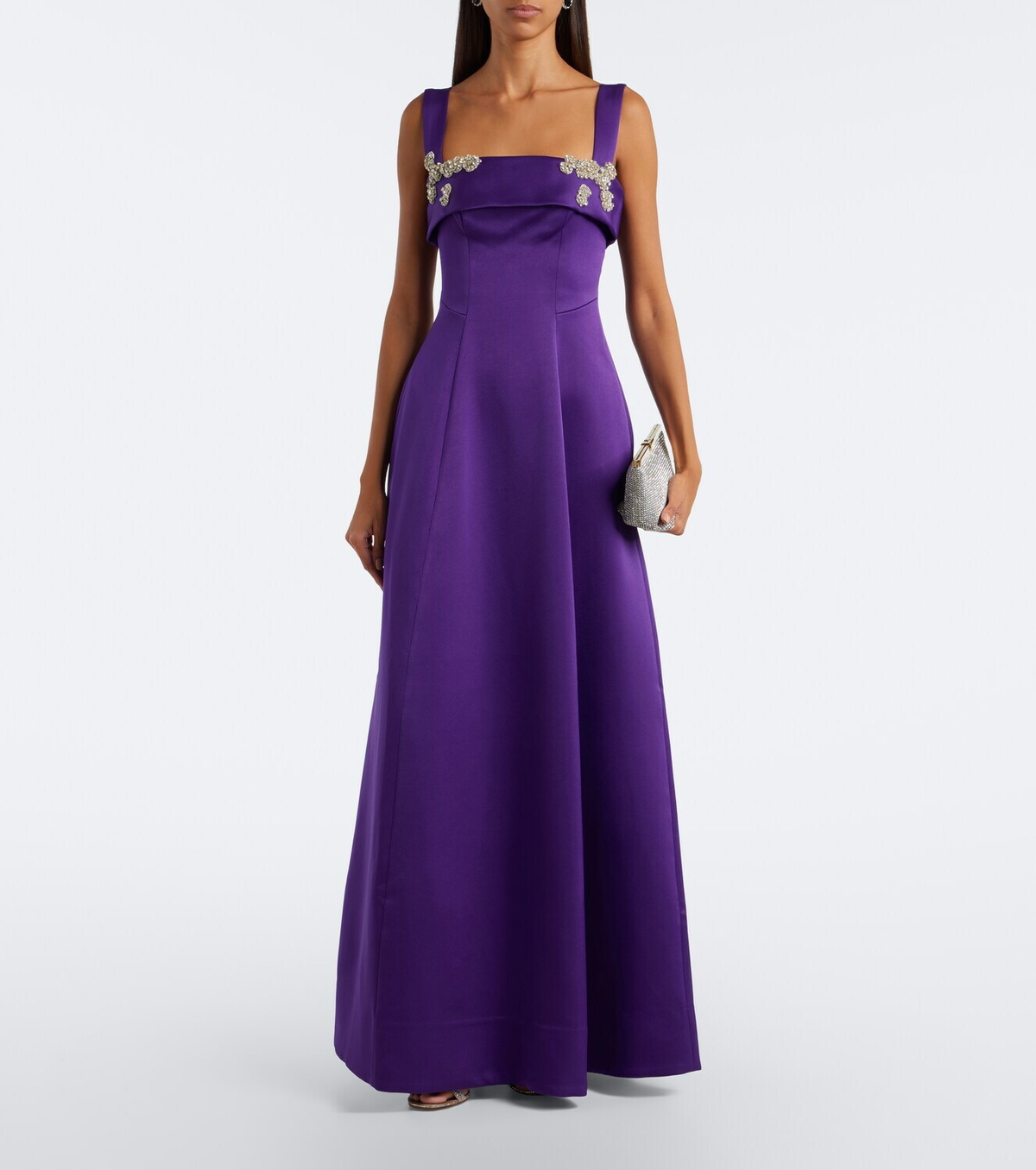 Rachel Gilbert Hallie crystal-embellished gown