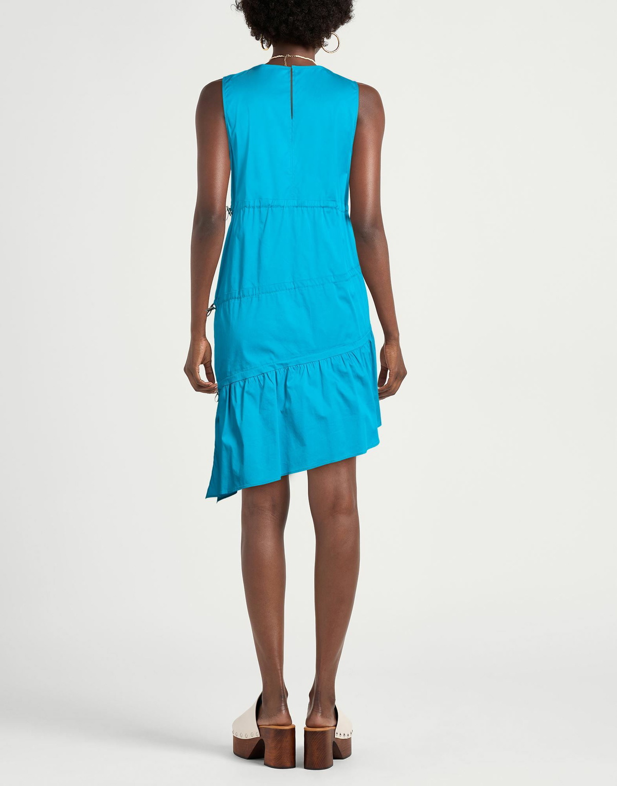 Jijil Womens Mini dress Turquoise