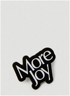 More Joy Pin Badge in Black