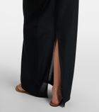 The Row Delyra ruched jersey gown