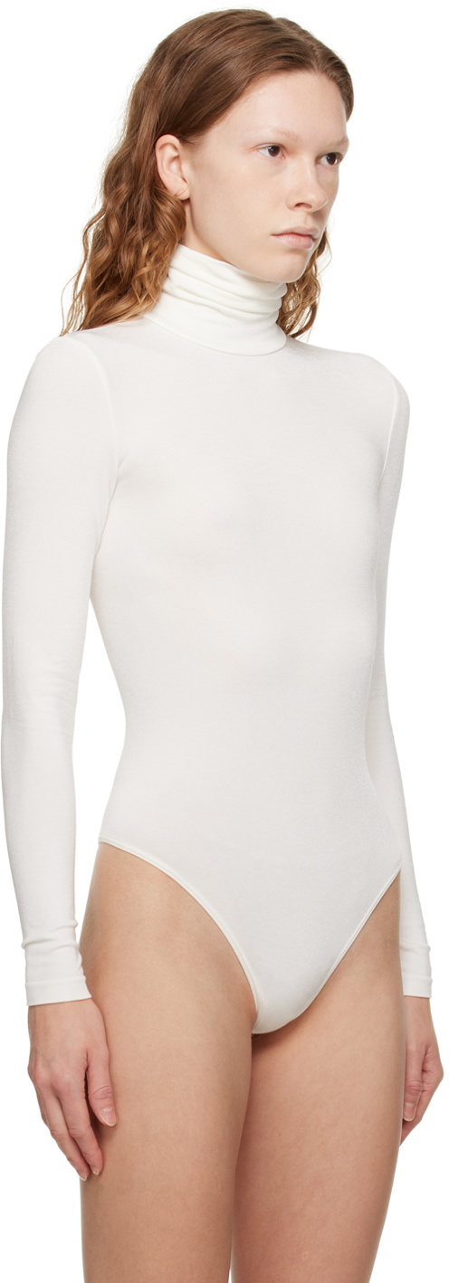 Wolford Off-White Colorado String Bodysuit Wolford