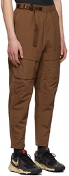 Nike Brown Sportswear Tech Pack Cargo Pants