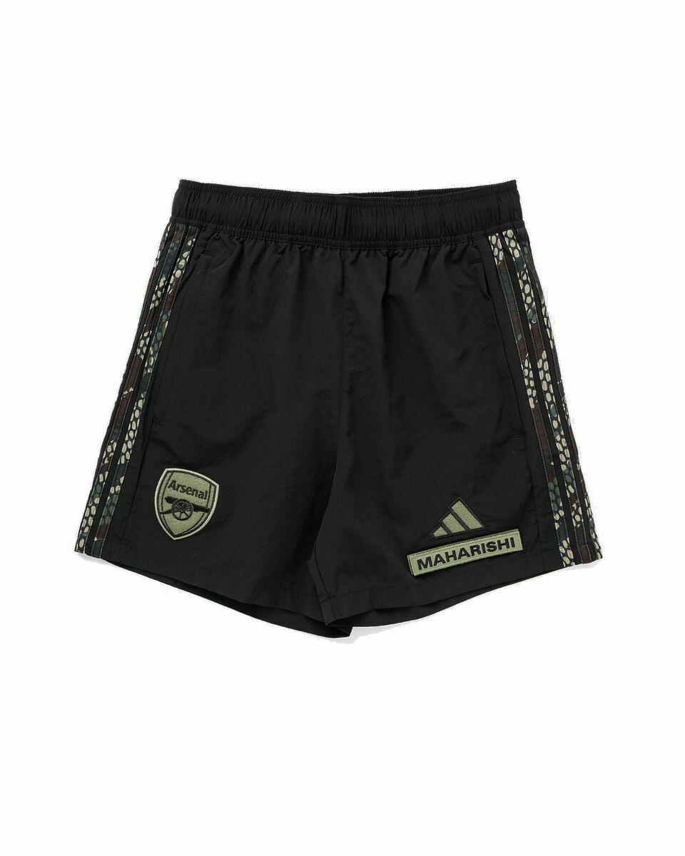 Photo: Adidas Fc Arsenal X Maharishi M Tr Short Black - Mens - Sport & Team Shorts