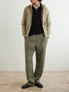 A.P.C. - Logo-Intarsia Cotton Polo Shirt - Black