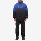 Vetements Men's Gradient Logo Limited Edition Hoody in Royal Blue