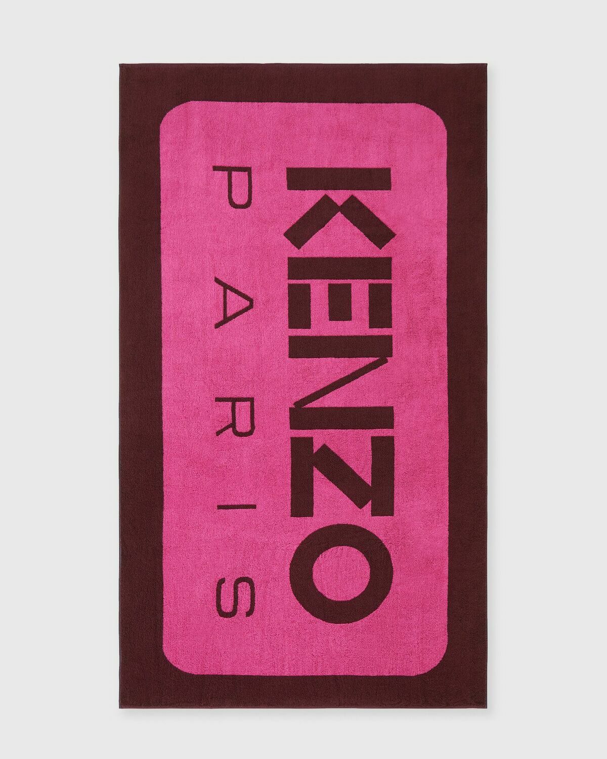 Kenzo Klabel Strandtuch 90 C Mx160 Cm Red Tableware Kenzo