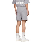 Essentials Grey Logo Shorts