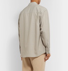 Auralee - Puppytooth Wool Shirt - Neutrals