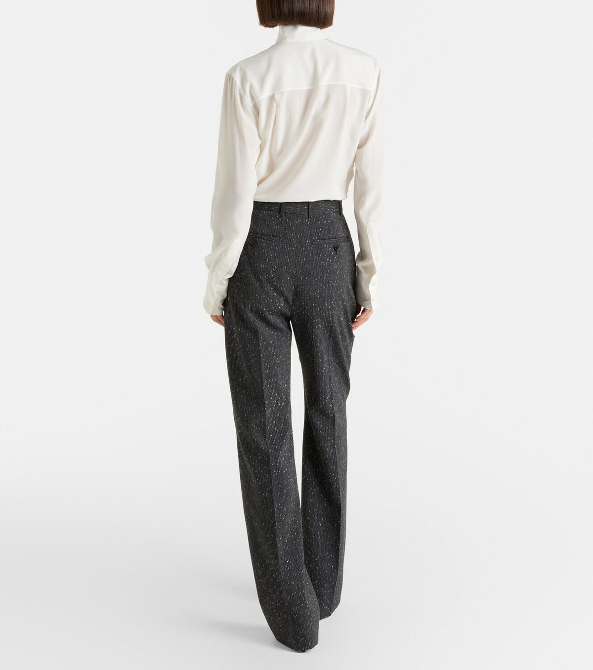 McQueen Chalk stripe straight pants