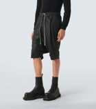 Rick Owens Leather shorts