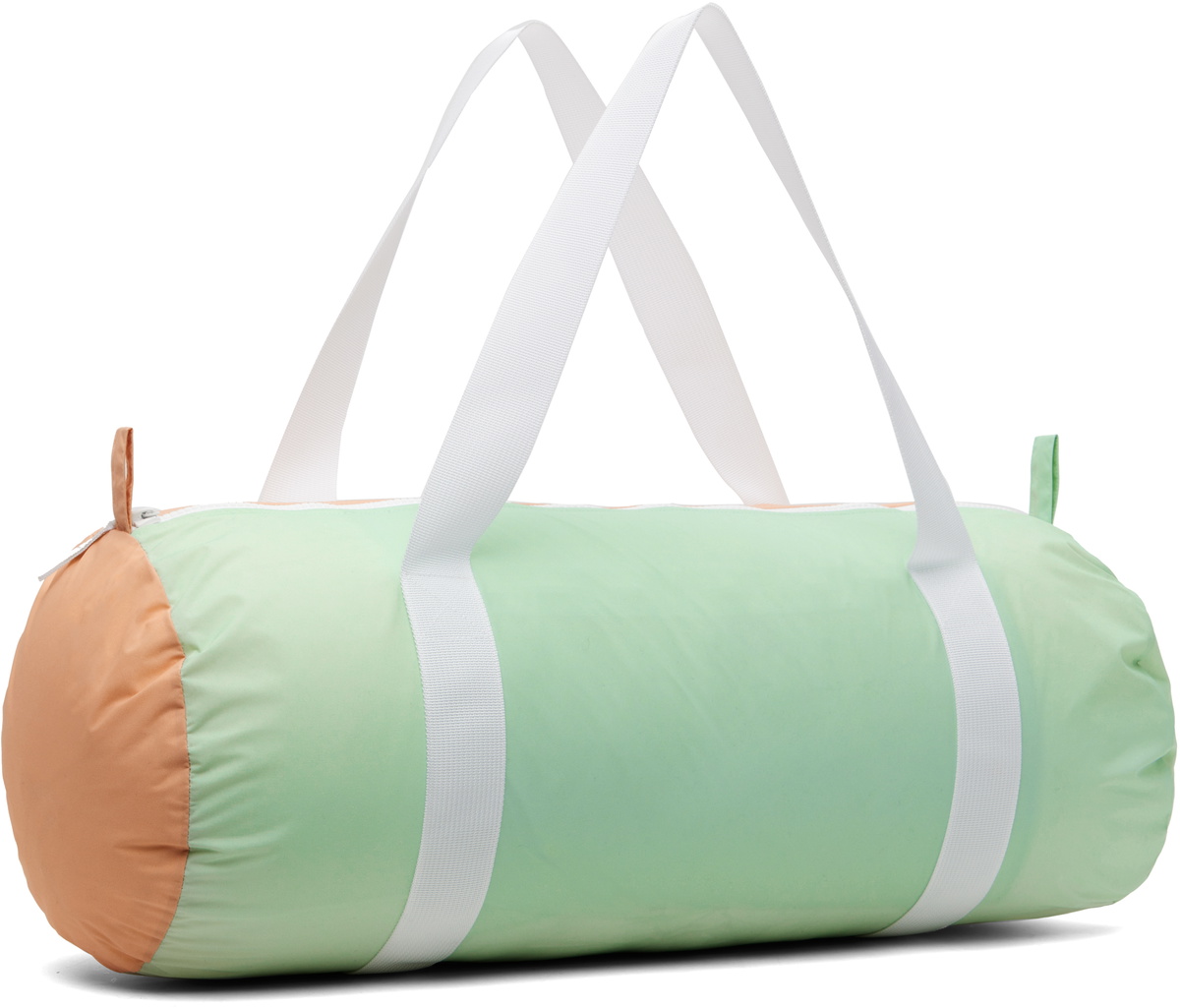 A.P.C. Orange & Green ASICS Edition Gym Duffle Bag