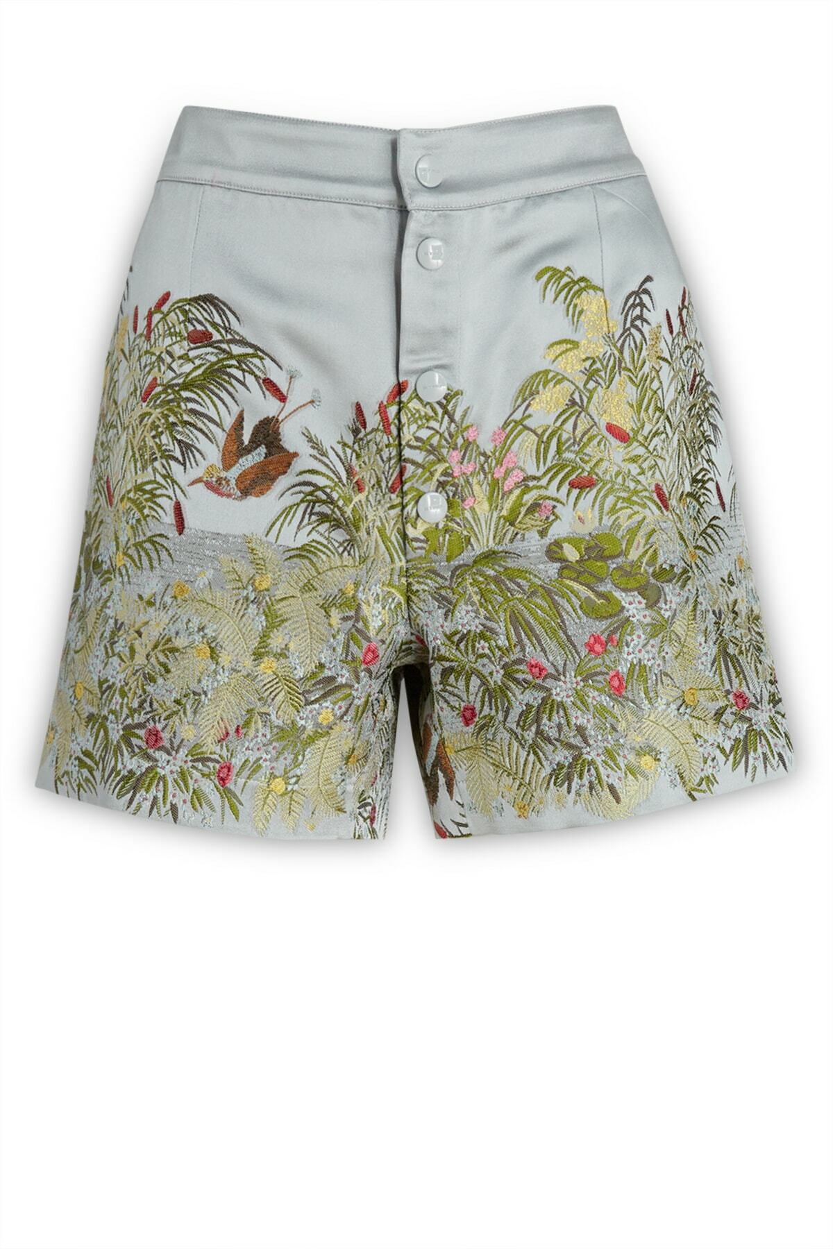 Etro Green Cotton Shorts Women
