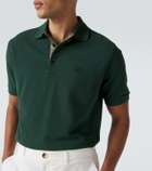 Etro Pegaso cotton piqué polo shirt