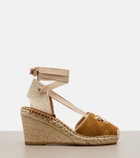 Valentino Garavani Resort suede espadrille wedges