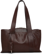 OSOI Brown Shell Duffel Bag