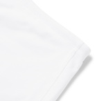 Orlebar Brown - 007 Thunderball Bassett Slim-Fit Short-Length Stretch-Piqué Swim Shorts - White
