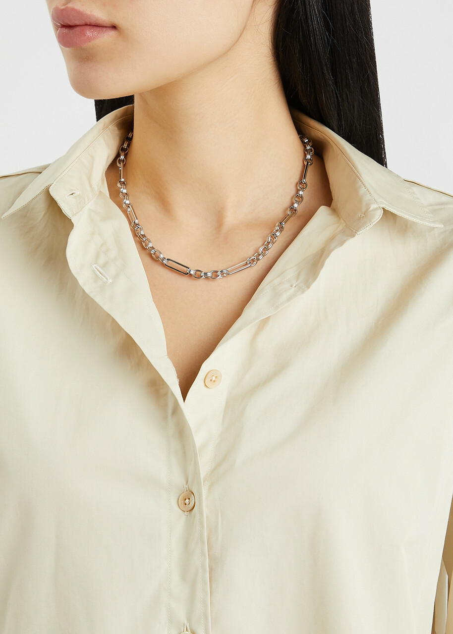 Missoma Axiom Silver-plated Chain Necklace - One Size