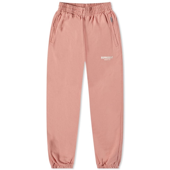 Photo: Represent Owners Club Sweat Pant in Rose