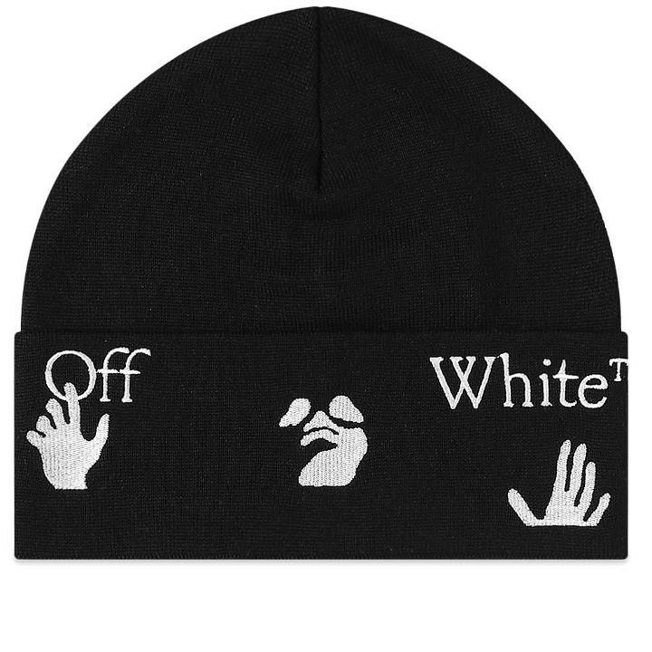 Photo: Off-White OW Logo Beanie