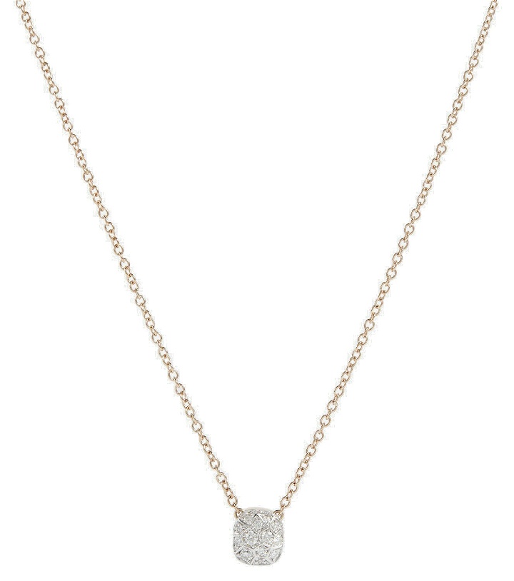 Photo: Pomellato - Nudo Solitaire 18kt gold necklace with diamonds