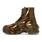 Maison Margiela Bronze Combat Boots