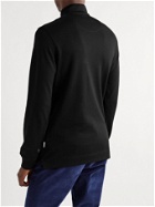 Orlebar Brown - Downtown Capsule Neilson Merino Wool-Blend Half-Zip Sweatshirt - Black