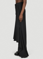 Balenciaga Godet Draped Skirt